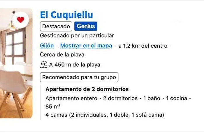 El Cuquiellu Apartment *